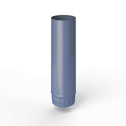 Труба водосточная оцинкованная порошок ф120х1250мм RAL 5014