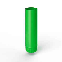 Труба водосточная оцинкованная порошок ф125х1250мм RAL 6038