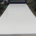 Лист оцинкованный с полимерным покрытием полиэстер Grand line Optima 0,4х1250мм RAL 7004