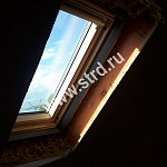 Окно мансардное дерево, лак ручка снизу Velux GLL MK08 1061B Дизайн WoodLine 78*140см