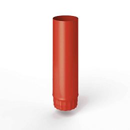 Труба водосточная оцинкованная порошок ф106х1250мм RAL 2002