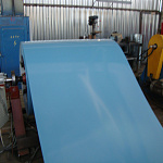 Лист оцинкованный с полимерным покрытием полиэстер Grand line Optima 0,45х1250мм RAL 6005