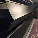 Конек фигурный 0,45 мм RAL 9001 оцинкованный, с порошковым покрытием