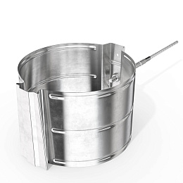 Крепление водосточный трубы под кирпич оцинкованное Grand Line Optima ф90мм