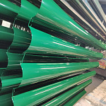 Желоб водосточный оцинкованный с порошковым покрытием ф170х2000мм все цвета RAL