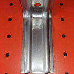 Кронштейн крепежный оцинкованный 2мм размер  50х50х140мм