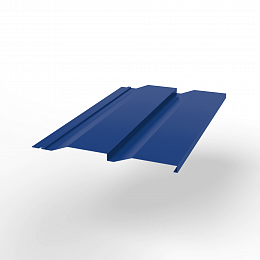 Металлосайдинг Корабельная доска оцинкованный с полимерным покрытием 0,45x265мм  RAL 5005