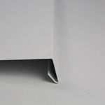 Отлив для фундамента (цокольный) оцинкованный c полимерным покрытием 0,45мм RAL 6005