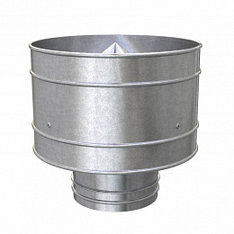 Дефлектор вентиляционный ниппельное соединение ф450мм