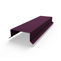 Парапет плоский RAL 4007 полиэстер 0,45