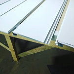 Отлив для фундамента (цокольный) оцинкованный с порошковым покрытием 0,4мм все цвета RAL