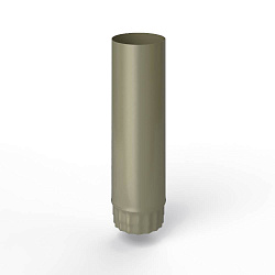 Труба водосточная оцинкованная порошок ф90х1250мм RAL 7002