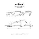 Сайдинг МЕТАЛЛ ПРОФИЛЬ СК-14х226 (ПЭ-01-8017-0.4)