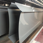 Парапет плоский RAL 7038 полиэстер 1,2 мм