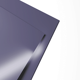 Лист оцинкованный 0,9х1250мм (RAL 4012) с полимерным покрытием (полиэстер)