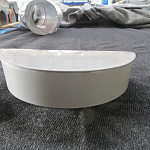 Заглушка желоба водосточного оцинкованная с порошковым покрытием ф210мм все цвета RAL