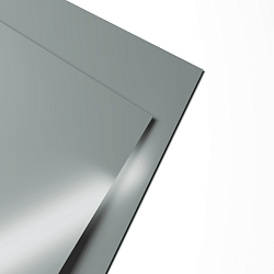 Лист оцинкованный 0,4х1250мм (RAL 7042) с полимерным покрытием (полиэстер)