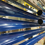 Желоб водосточный оцинкованный порошок ф150х2000мм RAL 5015