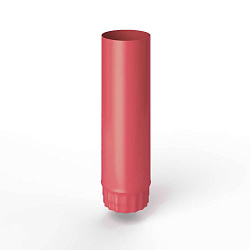 Труба водосточная оцинкованная порошок ф90х1250мм RAL 3017