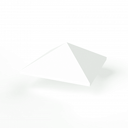 Колпак на столб стандартный оцинкованный с полимерным покрытием до 1200мм RAL 9003