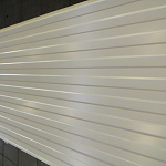 Профнастил С8 - 0,35х1180мм (RAL 5018) оцинкованный, с полимерным покрытием (полиэстер)