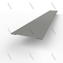 Планка стыковочная RAL 9007 оцинкованная c порошковым покрытием 0,45мм