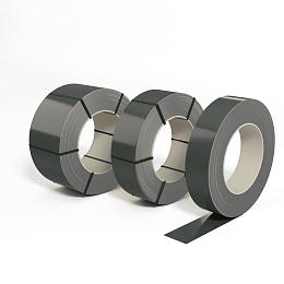 Лента оцинкованная (Штрипс) 0,45 мм (RAL 7010) с полимерным покрытием (полиэстер)