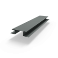 Н профиль соединительный (RAL 7005) оцинкованный с порошковым покрытием 0,45 мм