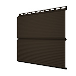 ЭкоБрус 0,345 Gofr 0,45 Drap RR 32 темно-коричневый