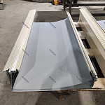 Парапет RAL 1015 полиэстер 0.45мм плоский