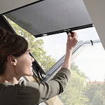 Окно мансардное дерево, лак ручка сверху Velux GLL FK06 1061 Дизайн WoodLine 66*118см