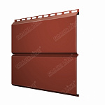 ЭкоБрус 0,345 0,5 Satin с пленкой RAL 8004 терракота