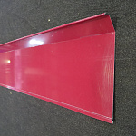 Ендова нижняя плоская 0,45 мм (RAL 9003) оцинкованная c полимерным покрытием