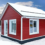 ЭкоБрус 0,345 0,45 PE с пленкой RAL 3011 коричнево-красный