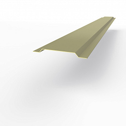 Нащельник RAL 7034 оцинкованный c полимерным покрытием 0,45 мм