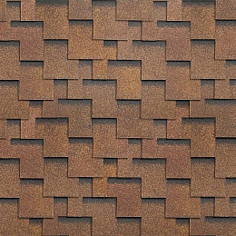 Гибкая черепица Шинглас Ультра Фокстрот дуб