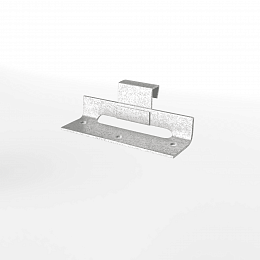 Кляммер оцинкованный 0,45мм высота 32 мм подвижный
