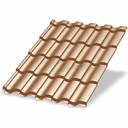 Металлочерепица МП Монтекристо-M (PURMAN-20-Argillite-0,5)