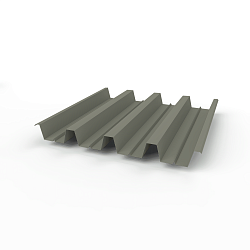 Профнастил Н60 (RAL 7003) 0,5х845мм оцинкованный, с полимерным покрытием (Полиэстер)