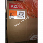 Окно мансардное дерево, лак ручка снизу Velux GLL MK08 1061B Дизайн WoodLine 78*140см