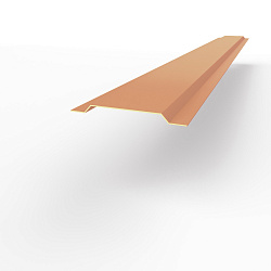 Нащельник RAL 3012 оцинкованный c порошковым покрытием 0,45мм