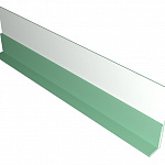 Планка 0,5 мм приемная оконная аквилон оцинкованная