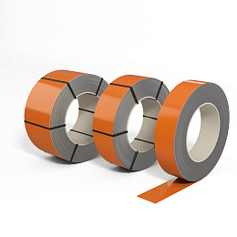 Лента оцинкованная (Штрипс) 0,65 мм (RAL 2011) с полимерным покрытием (полиэстер)