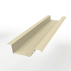 Вентилируемый прогон 0,45 мм (RAL 1015) оцинкованный, с порошковым покрытием