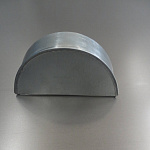 Заглушка желоба водосточного оцинкованная ф190мм