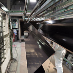 Откос оконный 0,5 мм (RAL 8022) c порошковым покрытием