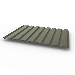 Профнастил С20 - 0,7х1150мм (RAL 7003) оцинкованный, с полимерным покрытием (Полиэстер)