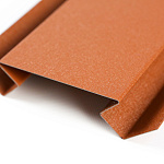 Планка внутреннего угла RAL 9003 оцинкованная c полимерным покрытием 0,45 мм