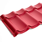 Металлочерепица Монтеррей классик оцинкованная с полимерным покрытием 0.4x1180мм  RAL 3009