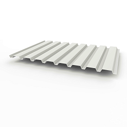 Профнастил С20 - 0,4х1150мм (RAL 9002) оцинкованный, с полимерным покрытием (полиэстер)